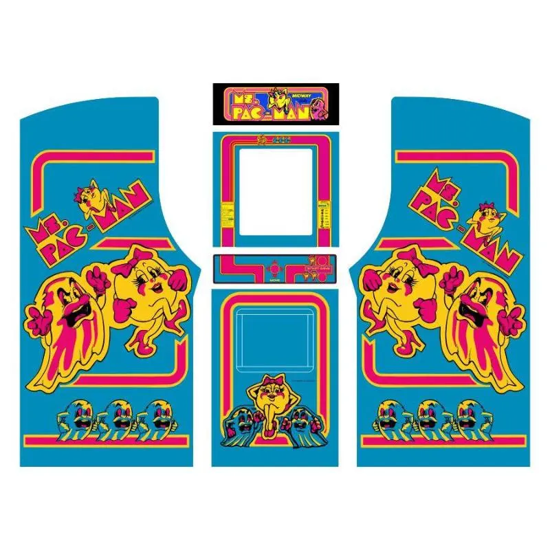 Ms. Pac-Man Complete Restoration Kit 1