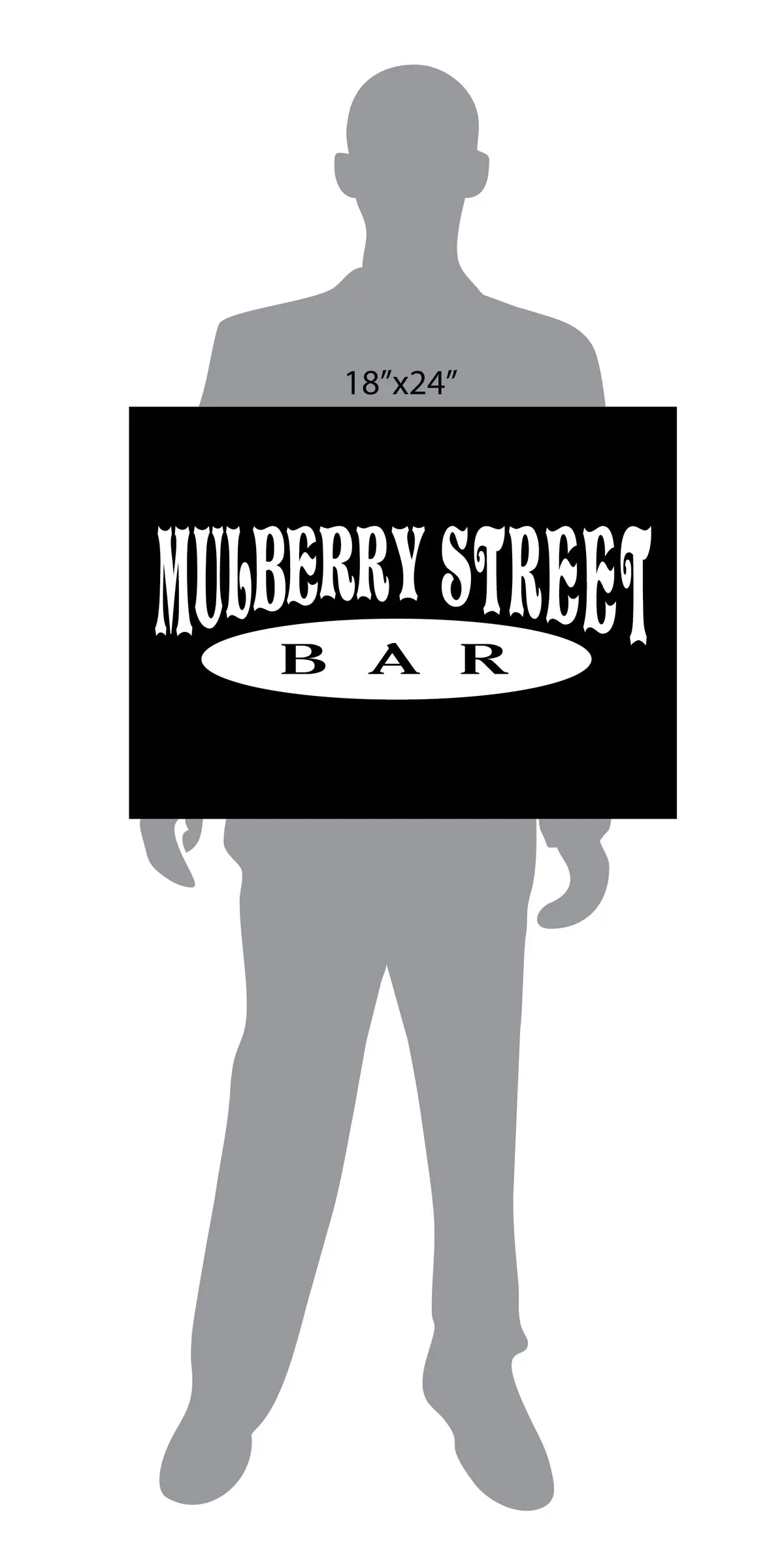 Mulberry Street Bar Sopranos Sign 3