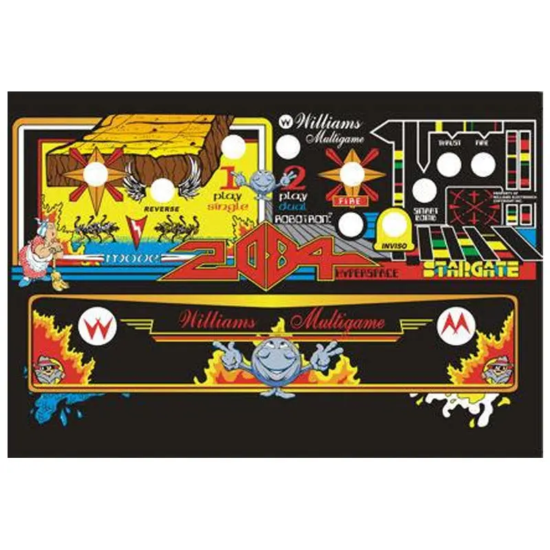 Multi-Williams Mw Cpo - Control Panel Overlay 1
