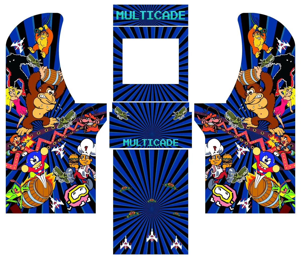 Arcade1up - Custom Multi Character Art 1