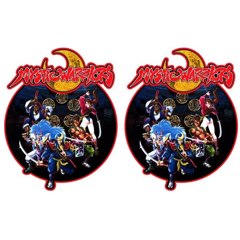 Mystic Warriors Side Art Decals 1