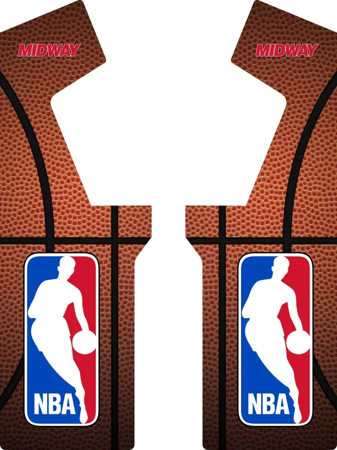 Nba Jam Side Art For Shaq Arcade1up 1