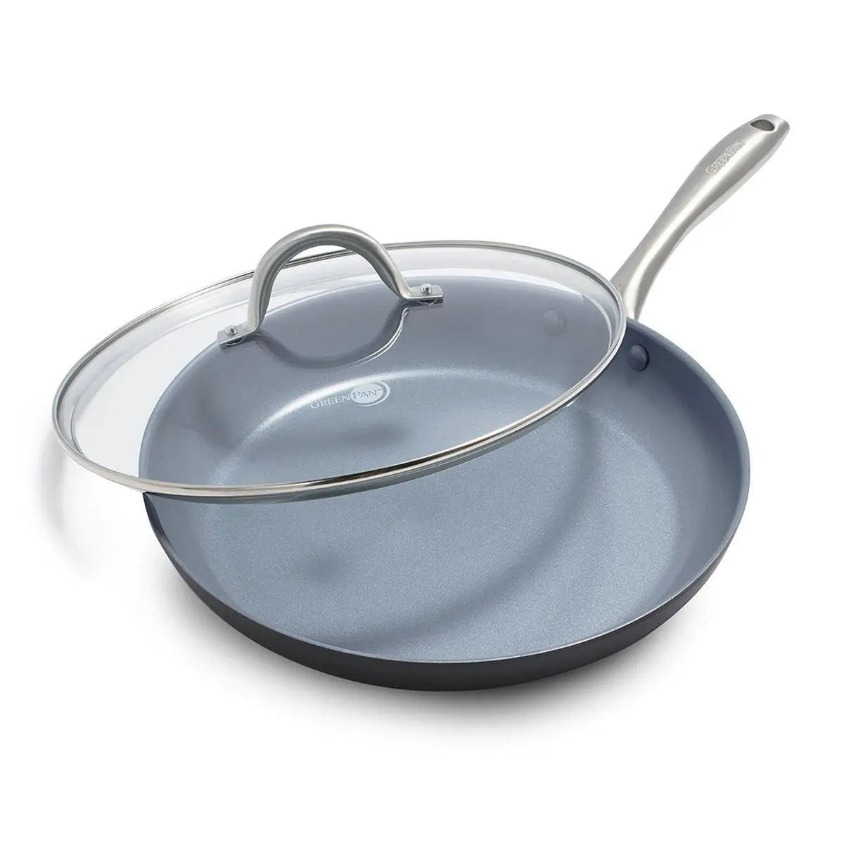 Lima Ceramic Nonstick 12" Frypan With Lid 1