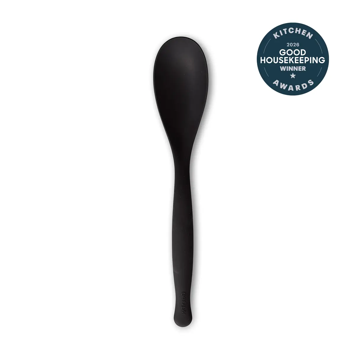 Premiere Silicone Solid Spoon | Black 1