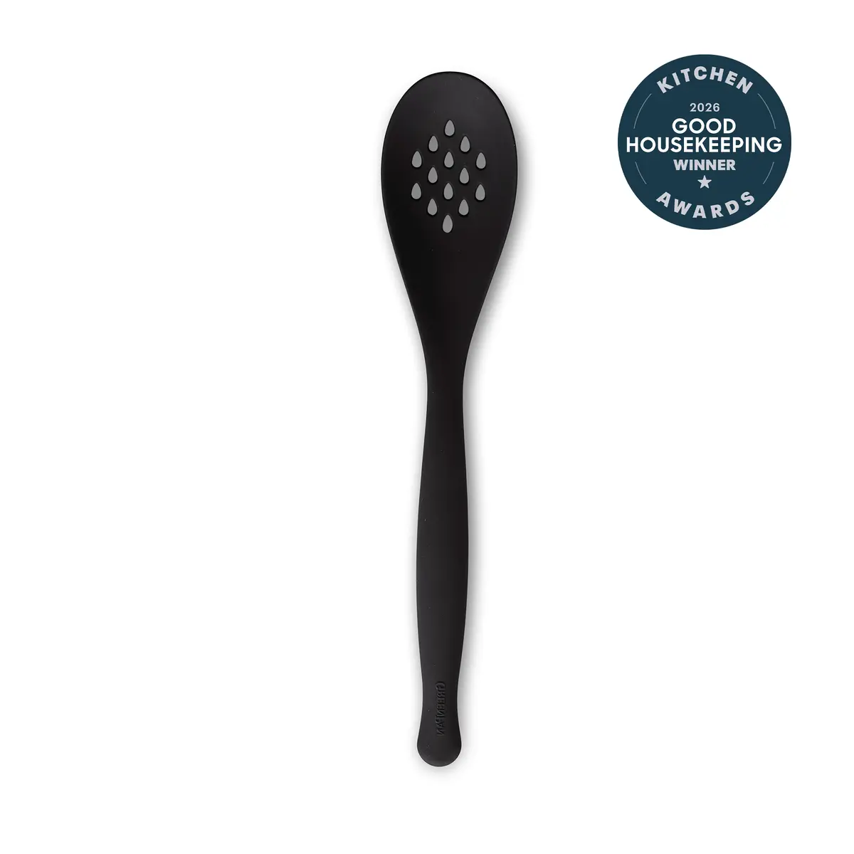 Premiere Silicone Slotted Spoon | Black 1