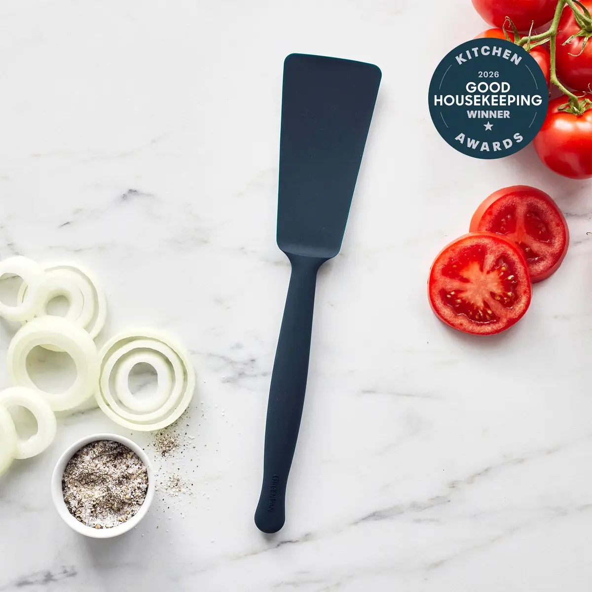 Premiere Silicone Burger Turner | Oxford Blue 2