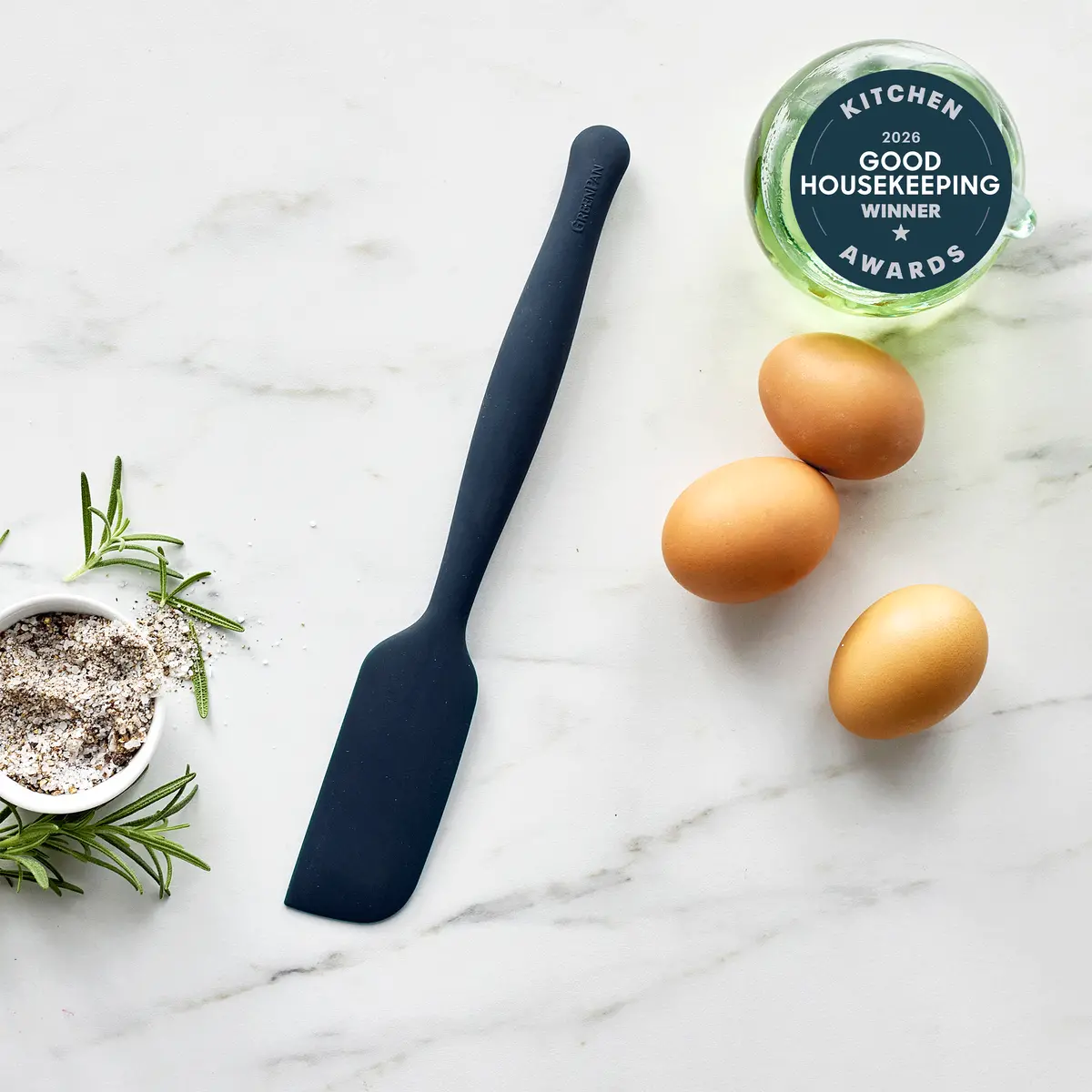Premiere Silicone Small Jar Scraper | Oxford Blue 2