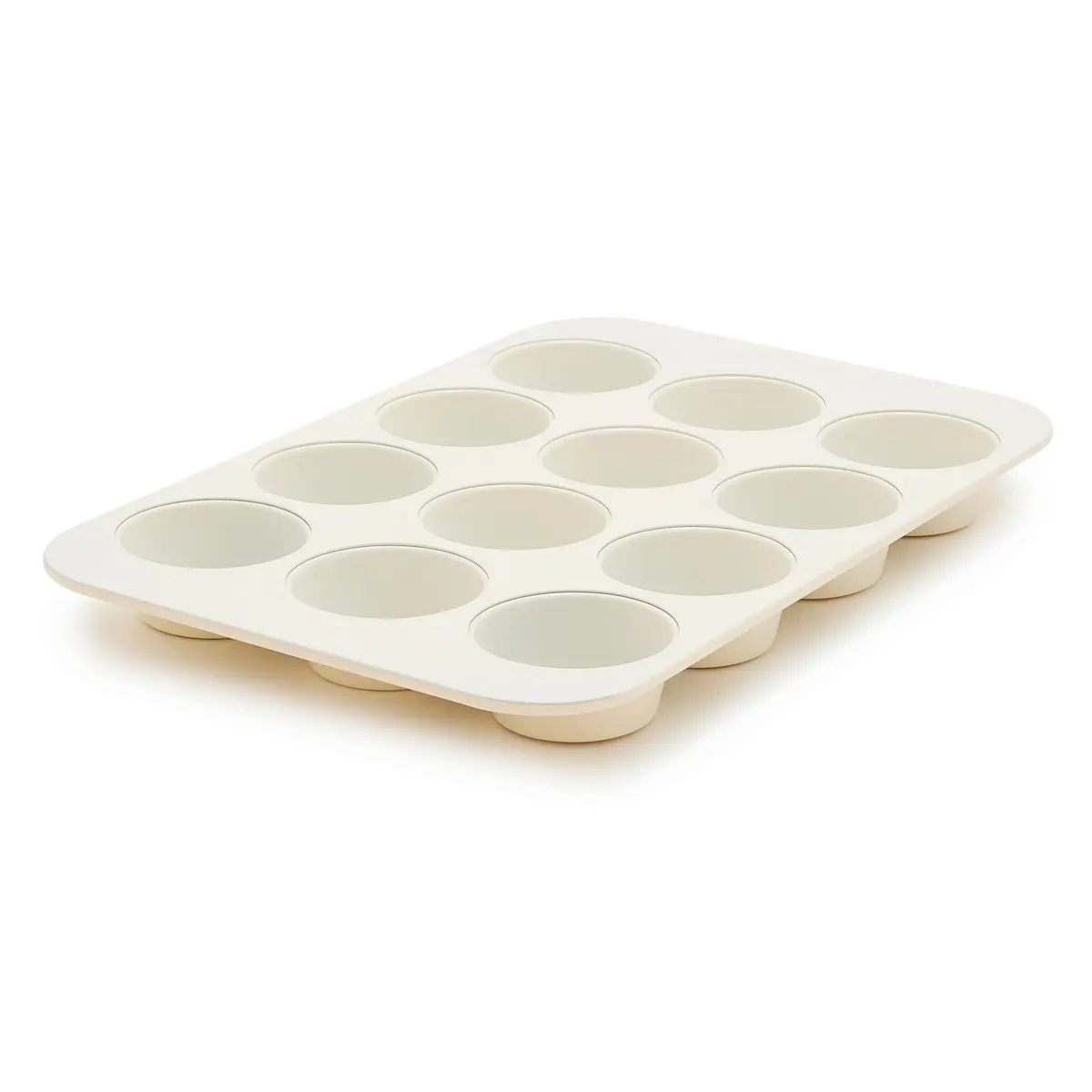 Reserve Bakeware 12-Cup Muffin Pan | Cream 1