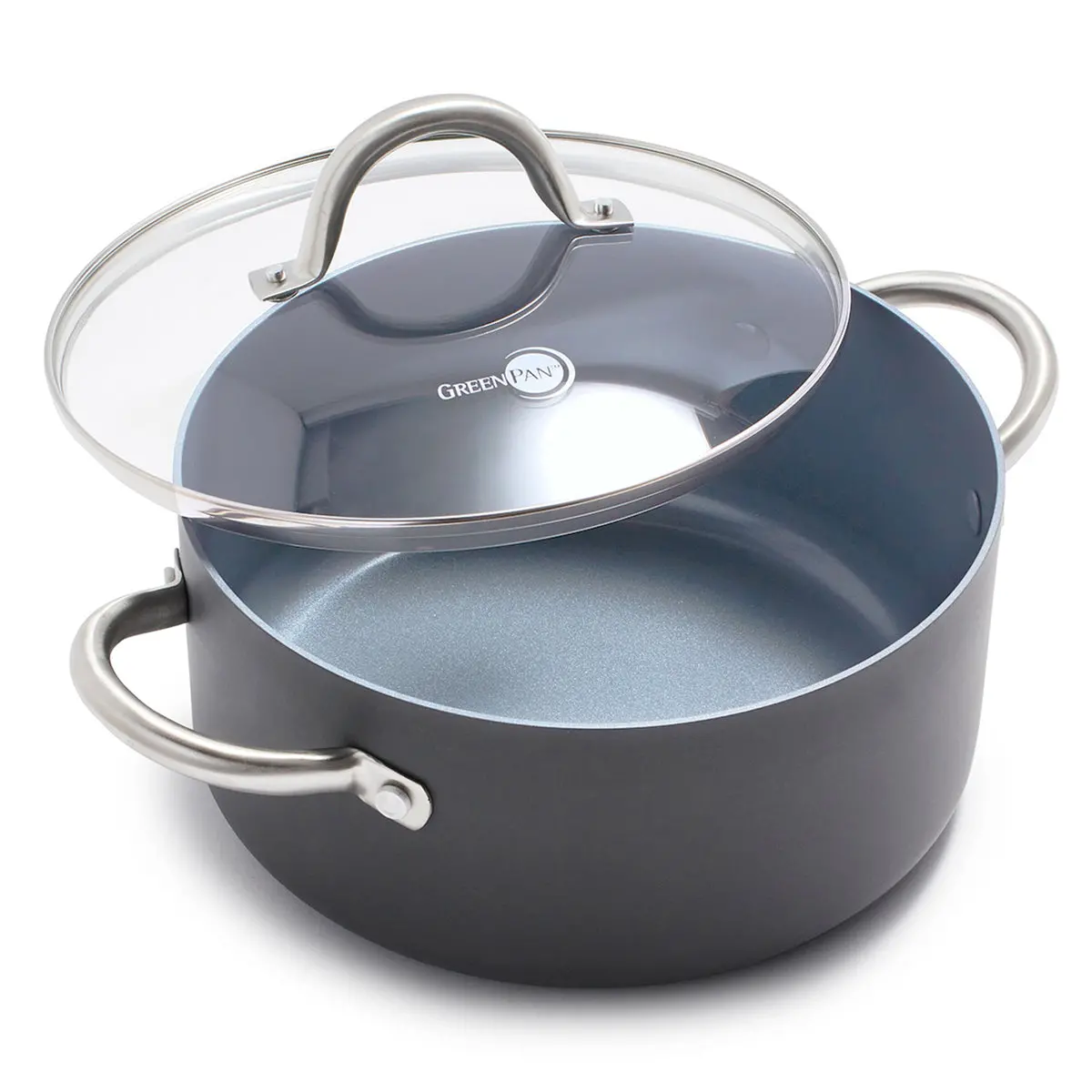 Lima Ceramic Nonstick 5-Quart Stockpot With Lid 1