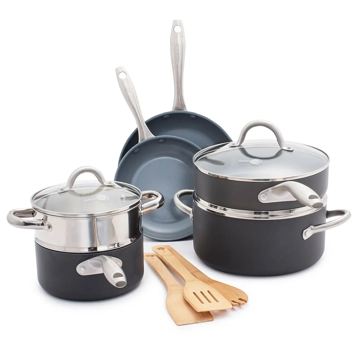 Lima Ceramic Nonstick 12-Piece Cookware Set 1