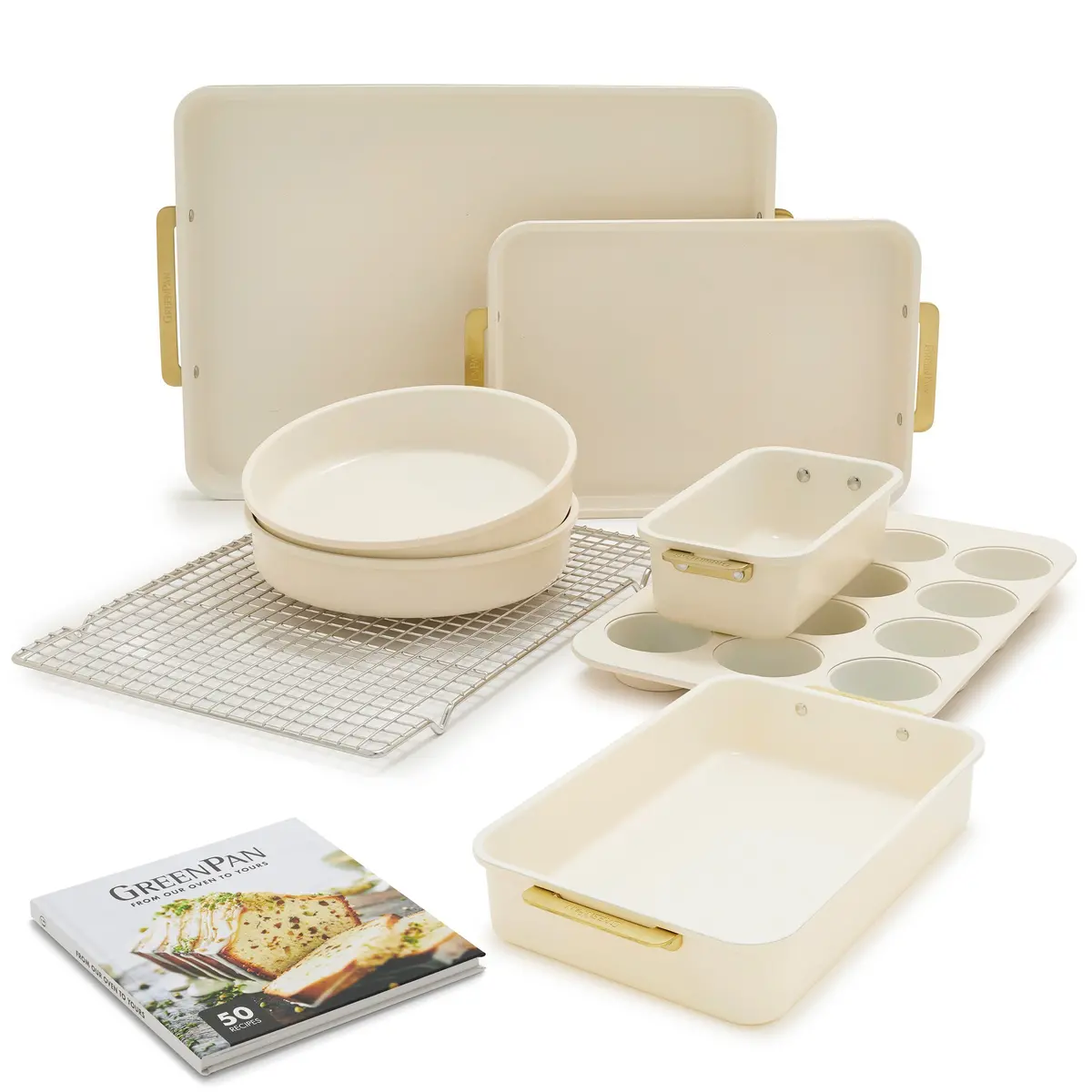 Reserve Bakeware 8-Piece Set | Cream 1