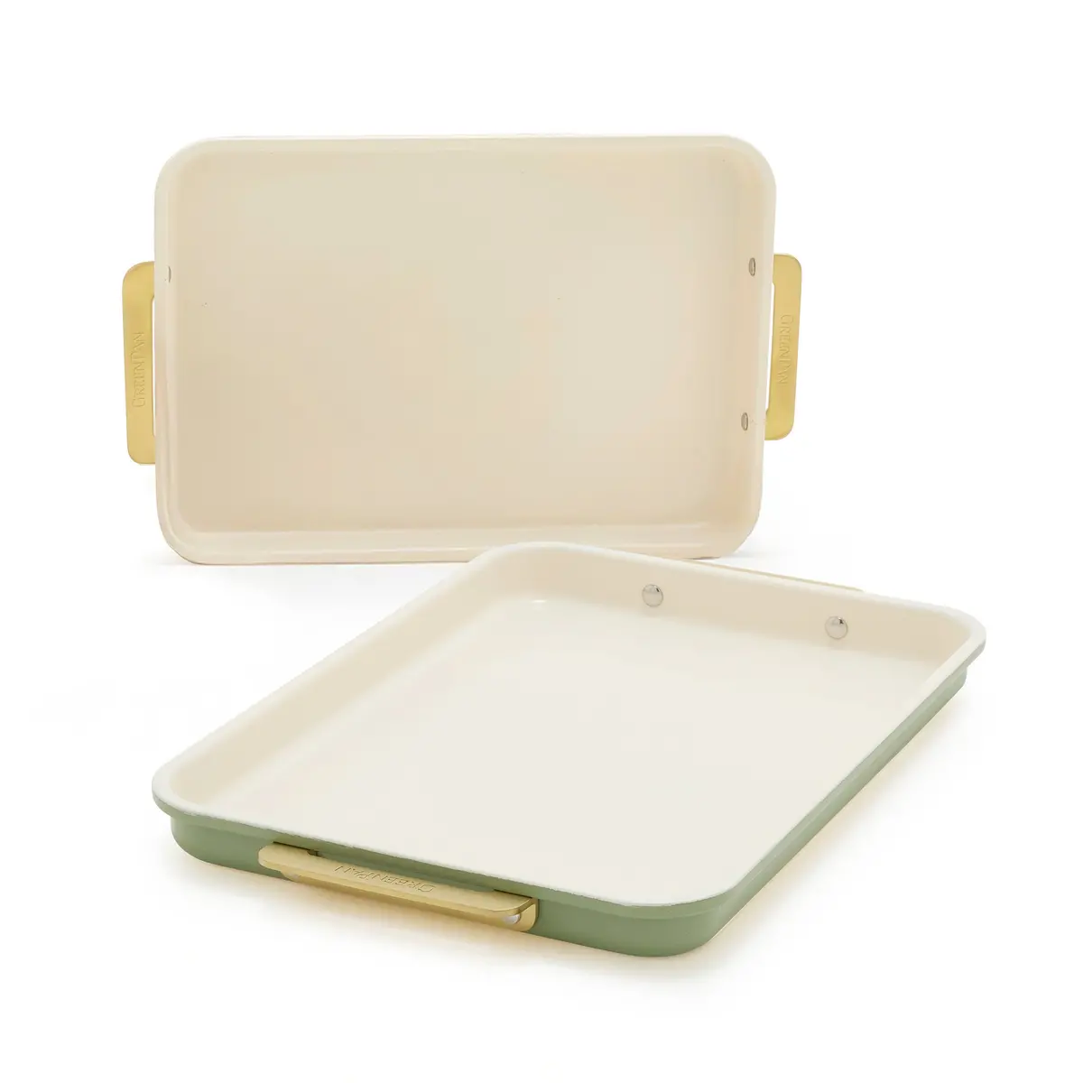 Reserve Bakeware 2-Piece 13" X 9" Quarter Sheet Pan Set | Sage 1