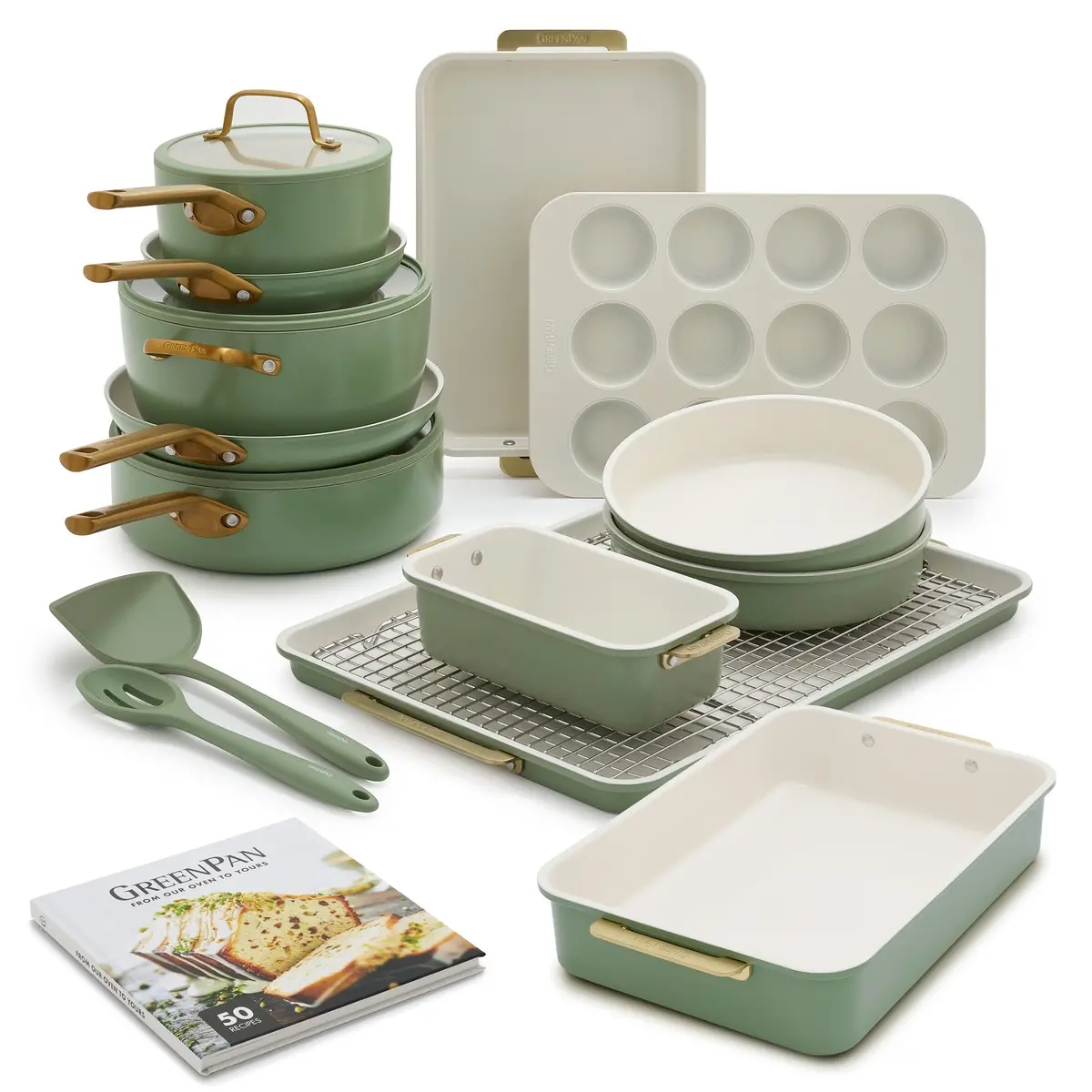 Reserve Pro 18-Piece Cookware & Bakeware Set | Sage 1
