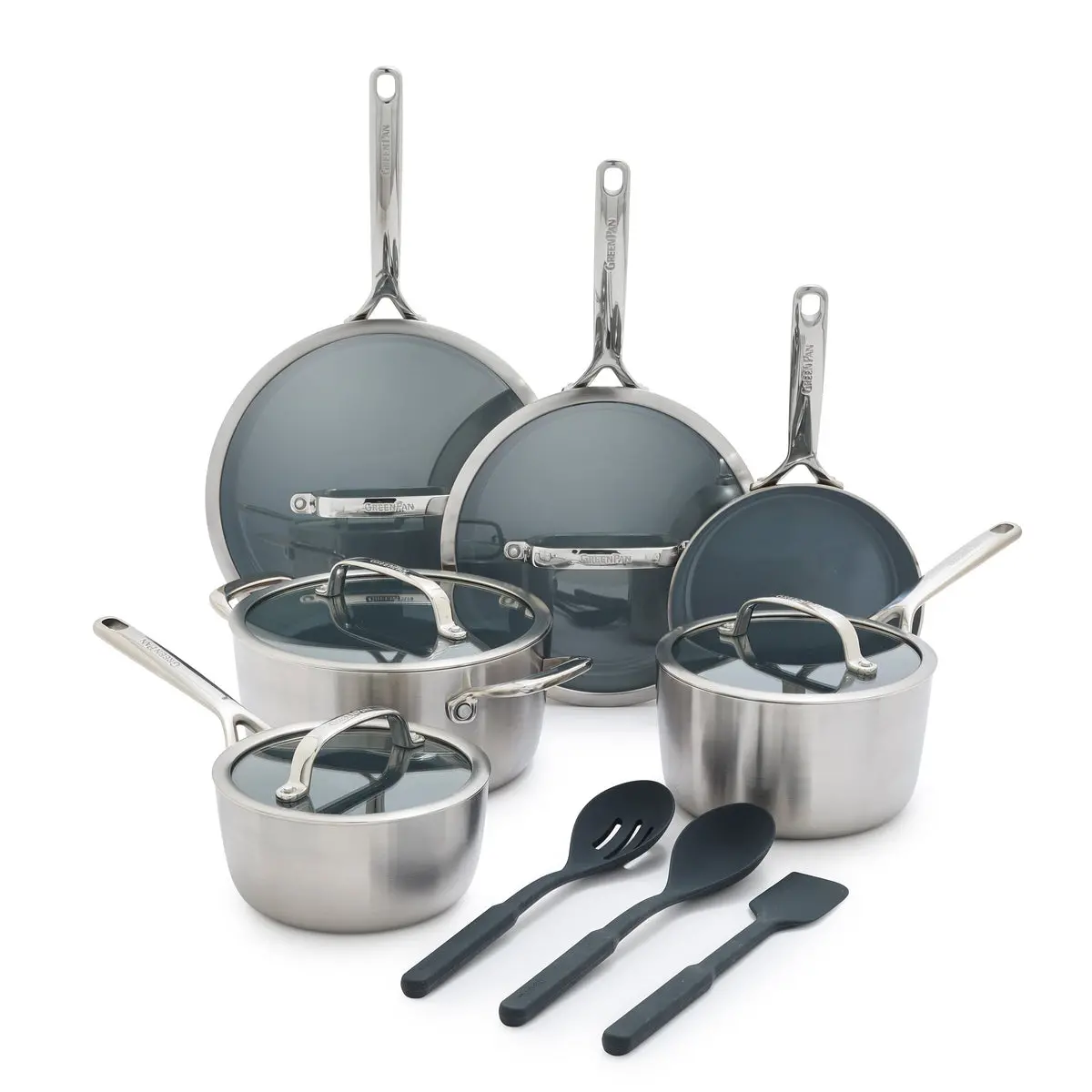 Gp3 Thermolon 9G Ceramic Nonstick 14-Piece Cookware Set 1