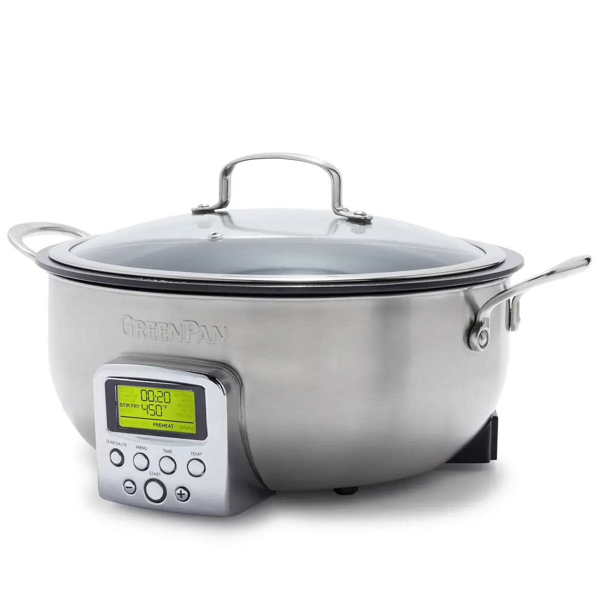 Multifunction Deep Electric Skillet | Premiere Stainless Steel 1