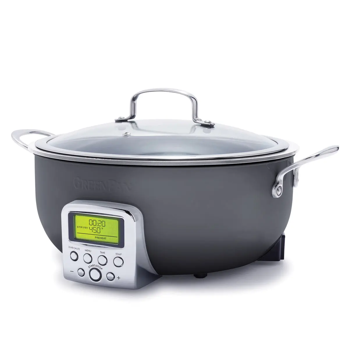Multifunction Deep Electric Skillet | Graphite 1