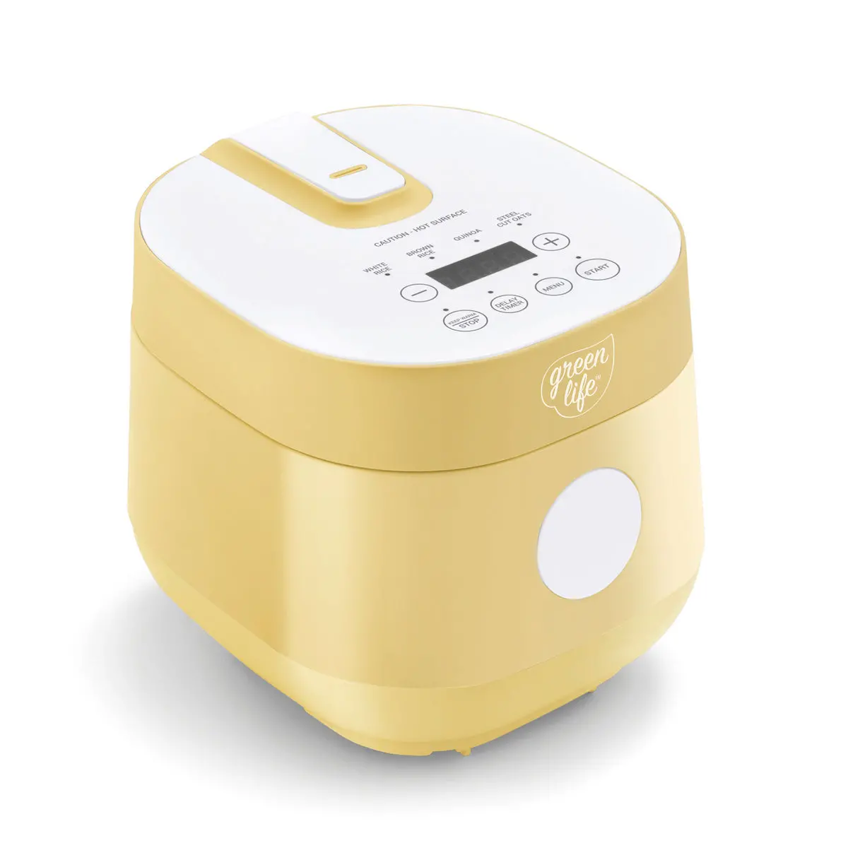Greenlife 4-Cup Rice & Grains Cooker | Butter 1