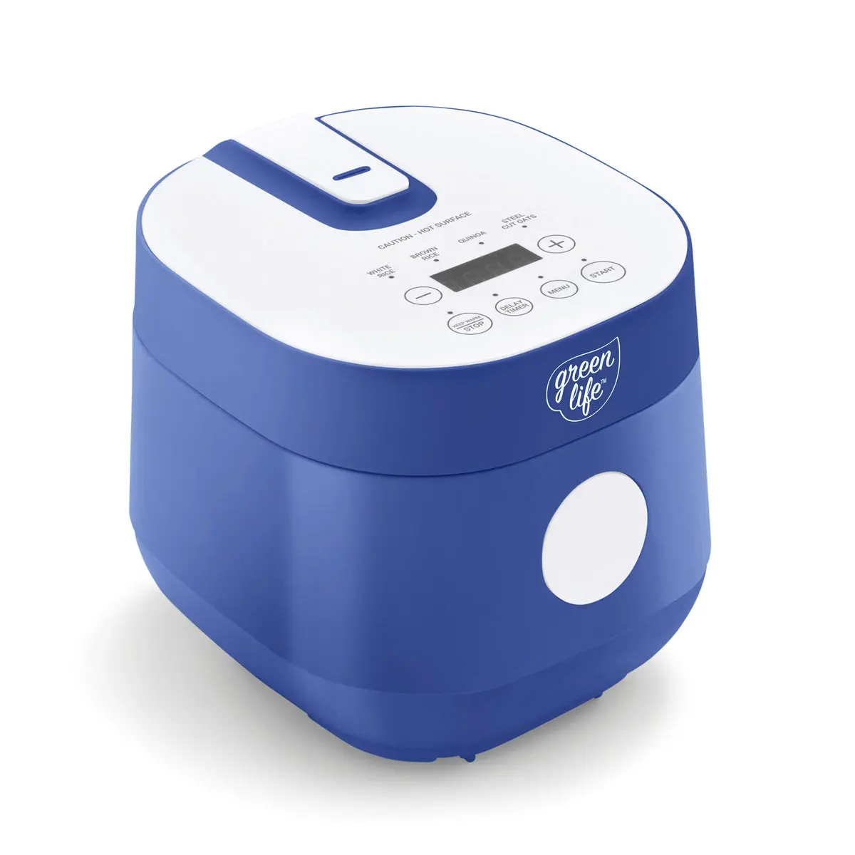Greenlife 4-Cup Rice & Grains Cooker | Blue 1