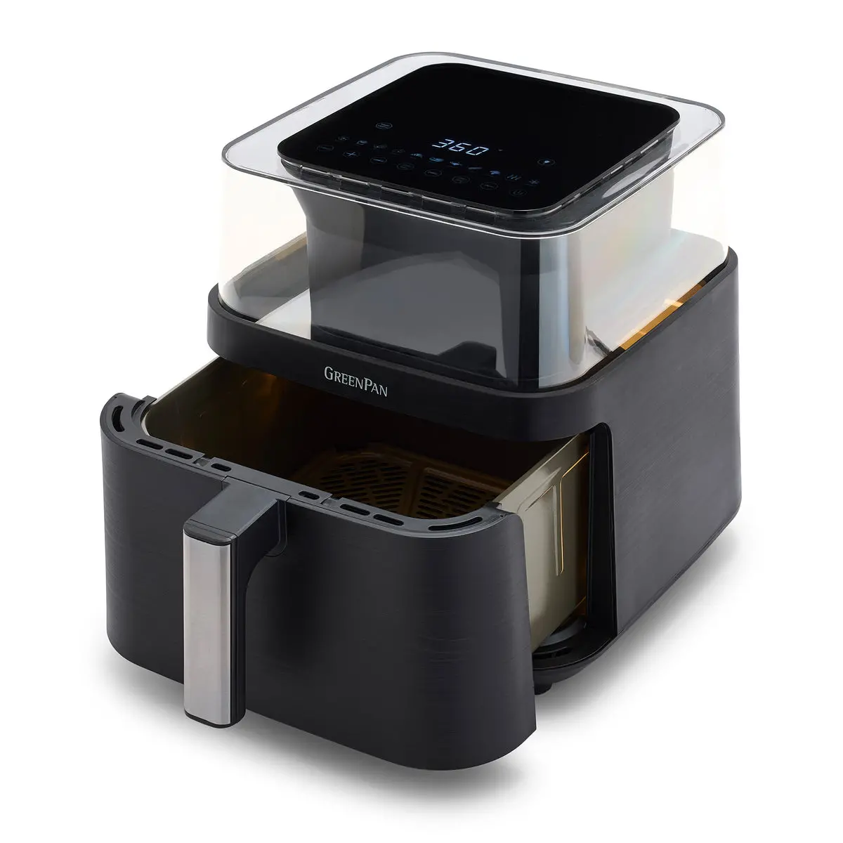 Bistro 7-Quart 360° Clear View Air Fryer 1