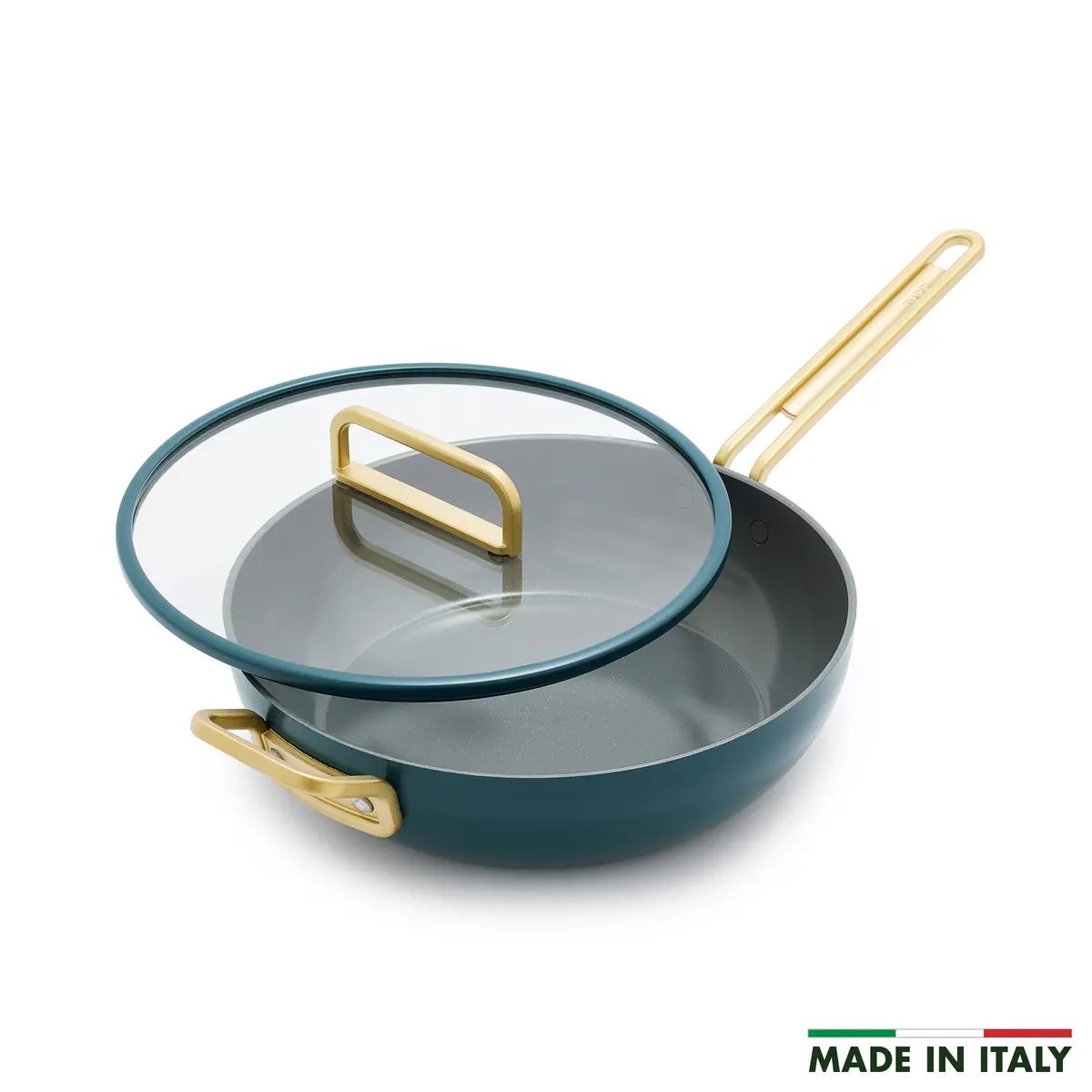 Stanley Tucci™ Ceramic Nonstick 4.5-Quart Stanley Pan Jr. | Venetian Teal 1