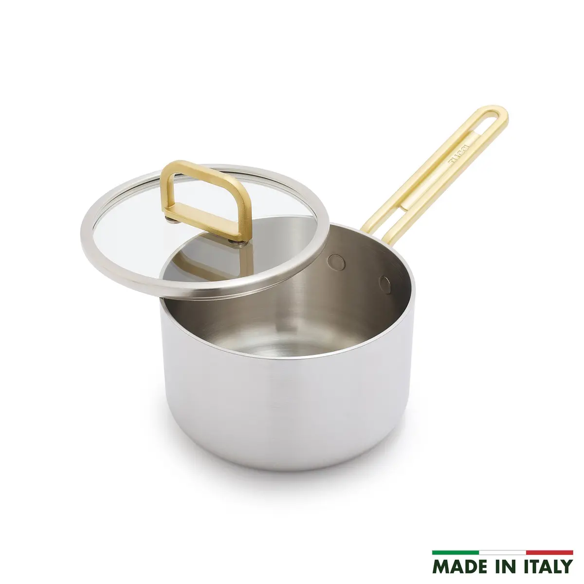 Stanley Tucci™ Uncoated Stainless Steel 2-Quart Saucepan With Lid 1