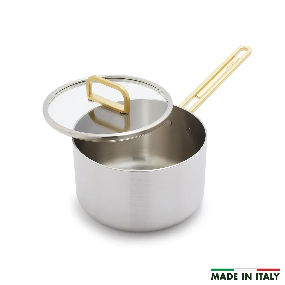 Stanley Tucci™ Uncoated Stainless Steel 4-Quart Saucepan With Lid 1