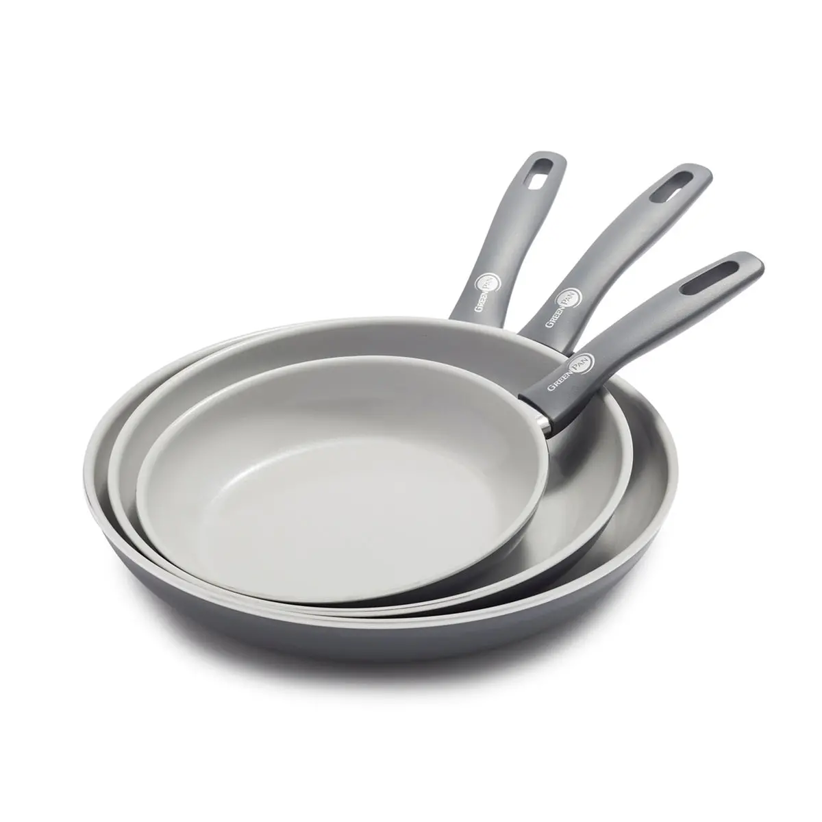 Dover Ceramic Nonstick 8", 10" And 12" Frypan Set 1