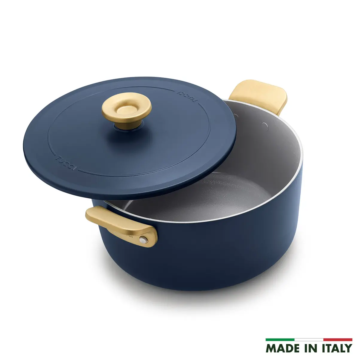 Stanley Tucci™ Ceramic Nonstick 6.5-Quart Dutch Oven | Marino Blue 1