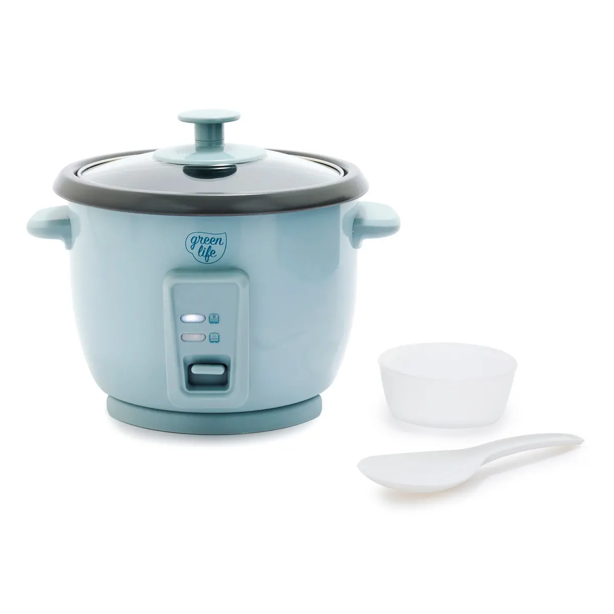 Greenlife 6-Cup Rice Cooker | Blue Haze 1