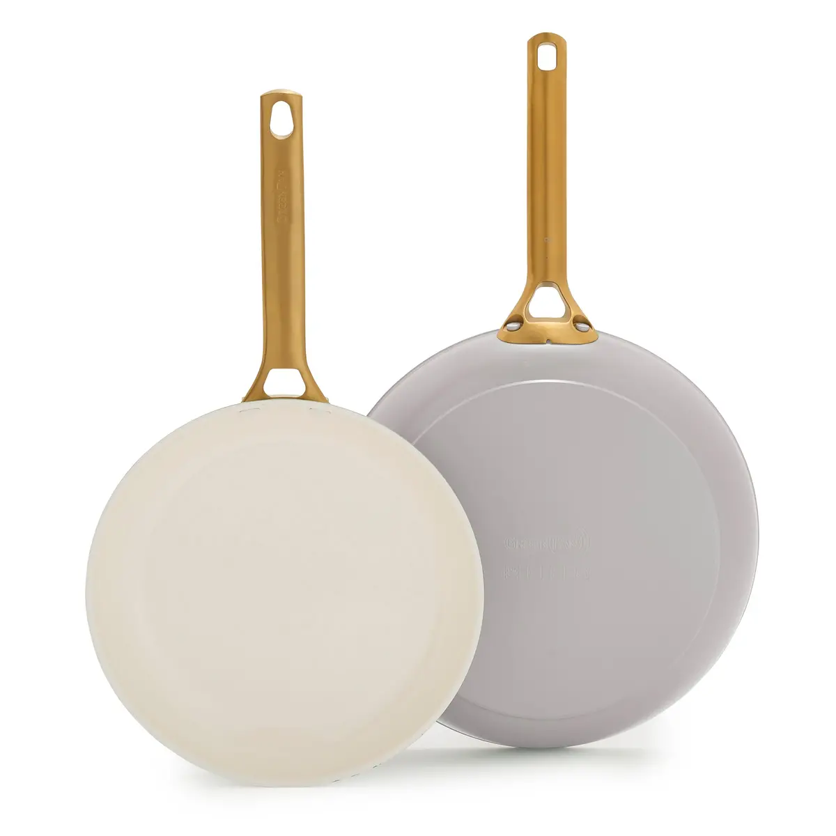 Reserve Pro Ceramic Nonstick 10" And 12" Frypan Set | Oyster 1