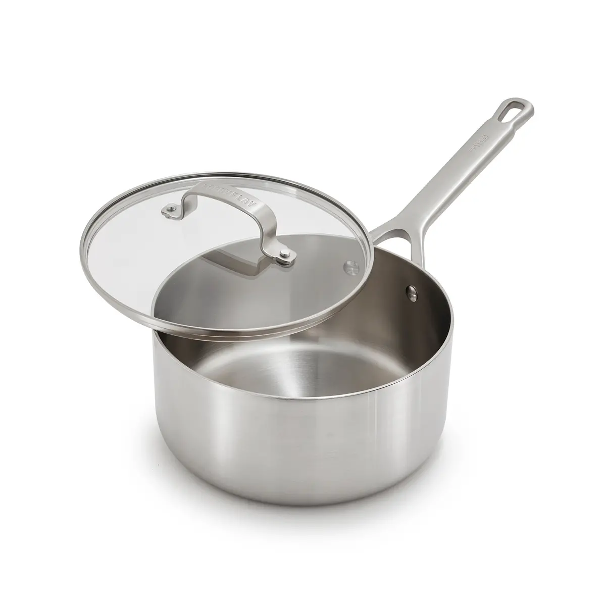 Bobby Flay By Greenpan Chef Series Uncoated Stainless Steel 3-Quart Saucepan 1