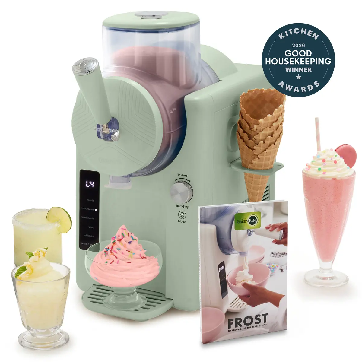 Frost 15-In-1 Ice Cream & Frozen Drink Maker | Pistachio 1
