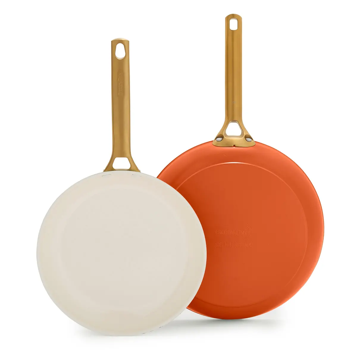 Reserve Pro Ceramic Nonstick 10" And 12" Frypan Set | Harvest 1