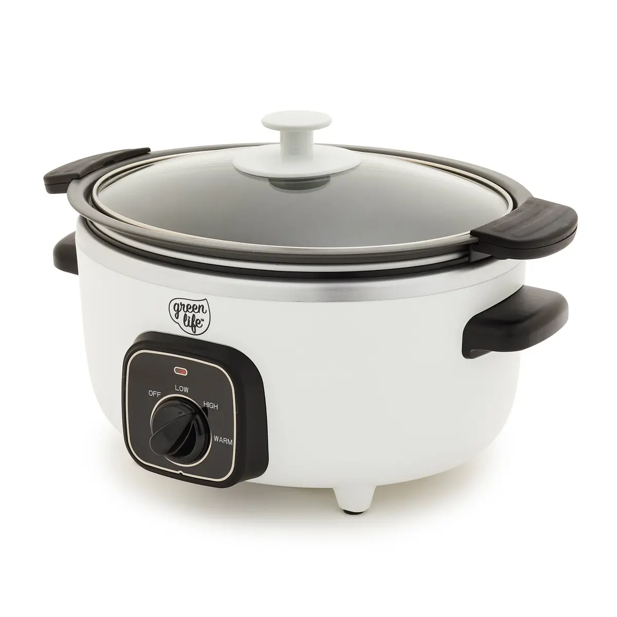 Greenlife Healthy 3.5-Quart Slow Cooker | White 1