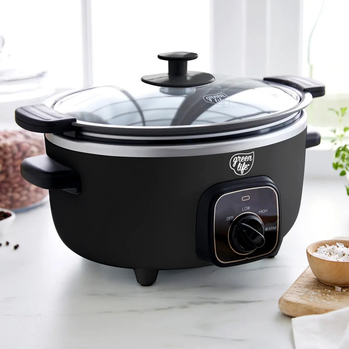 Greenlife Healthy 3.5-Quart Slow Cooker | Black 2