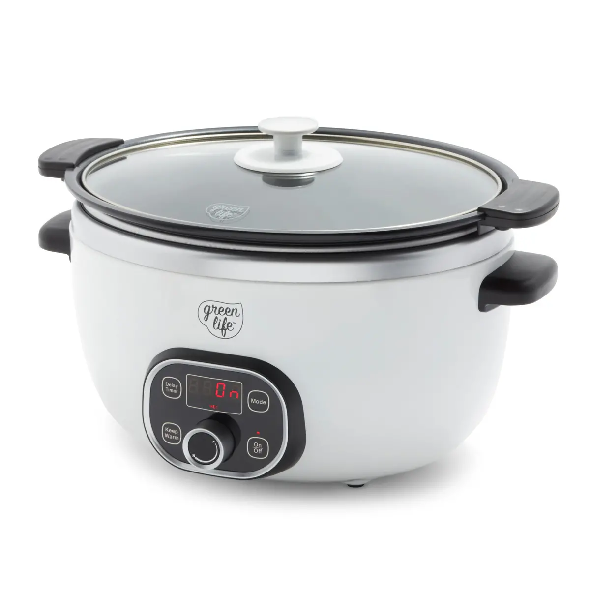 Greenlife Healthy 8-Quart Slow Cooker | White 1