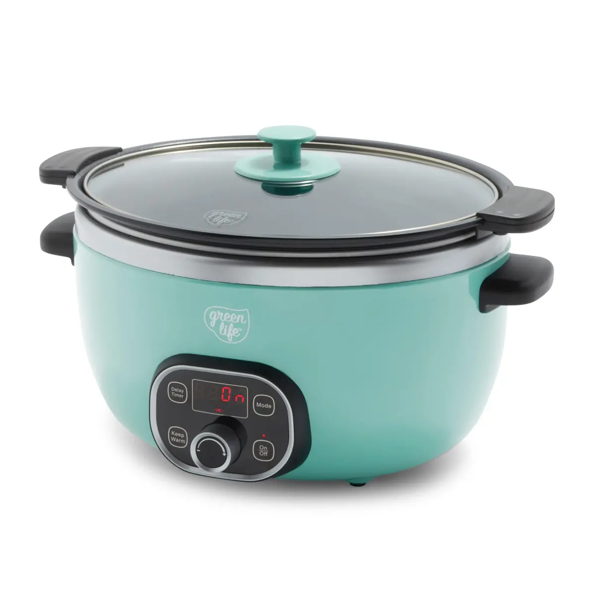 Greenlife Healthy 8-Quart Slow Cooker | Turquoise 1