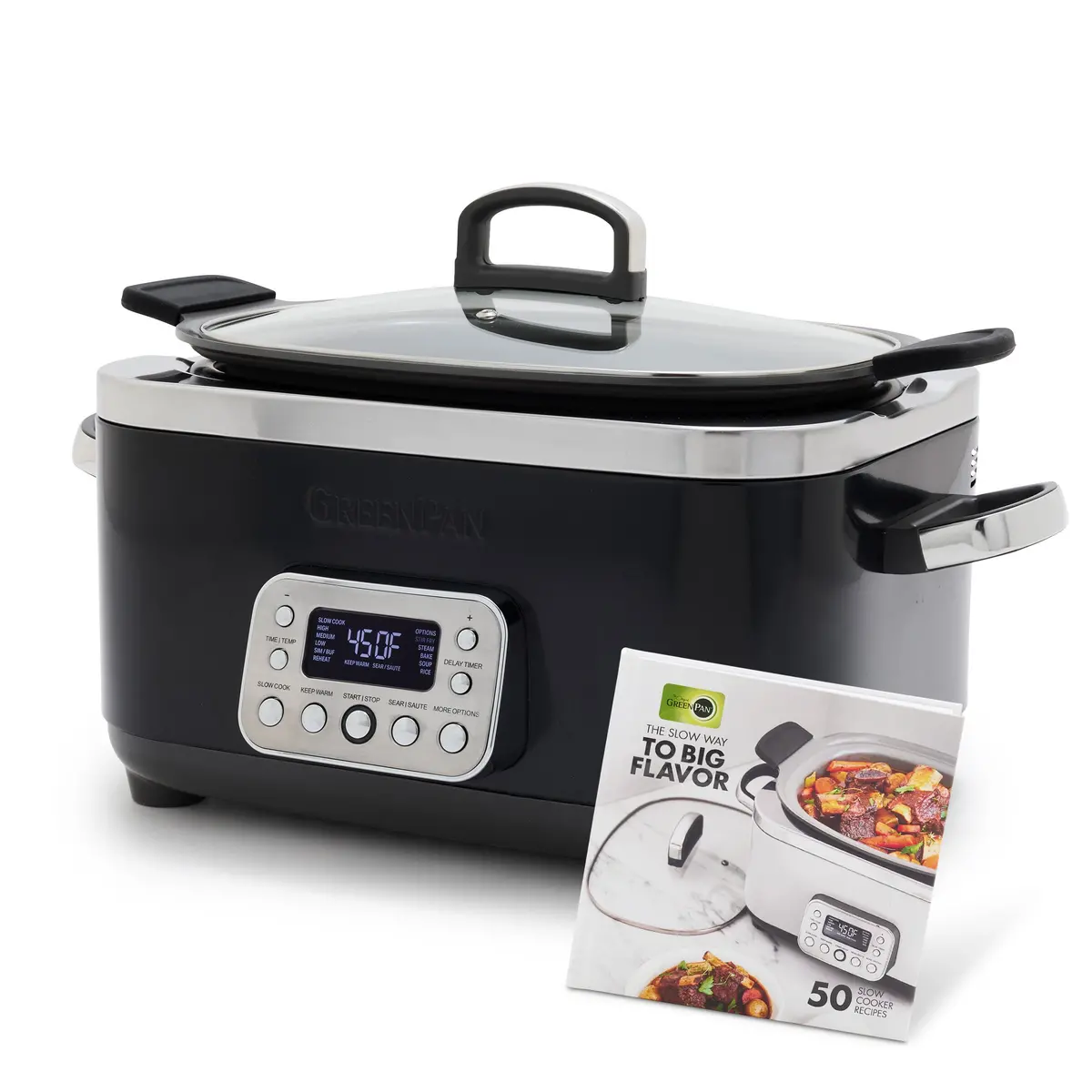 Elite 14-In-1 6-Quart Slow Cooker | Black 1