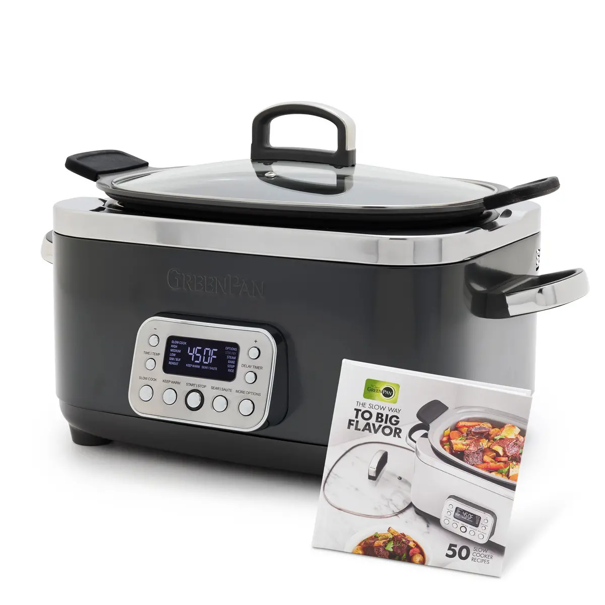 Elite 14-In-1 6-Quart Slow Cooker | Graphite 1