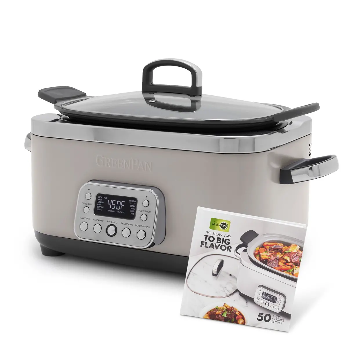 Elite 14-In-1 6-Quart Slow Cooker | Clay 1