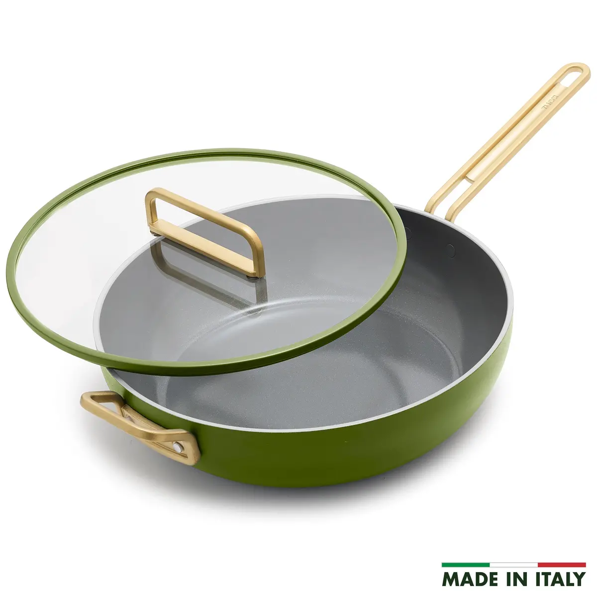 Stanley Tucci™ Ceramic Nonstick 6.5-Quart Essential Stanley Pan | Tuscan Olive 1