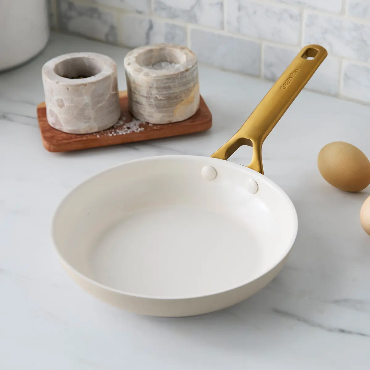 Reserve Pro Ceramic Nonstick 8" Frypan | Macadamia 2