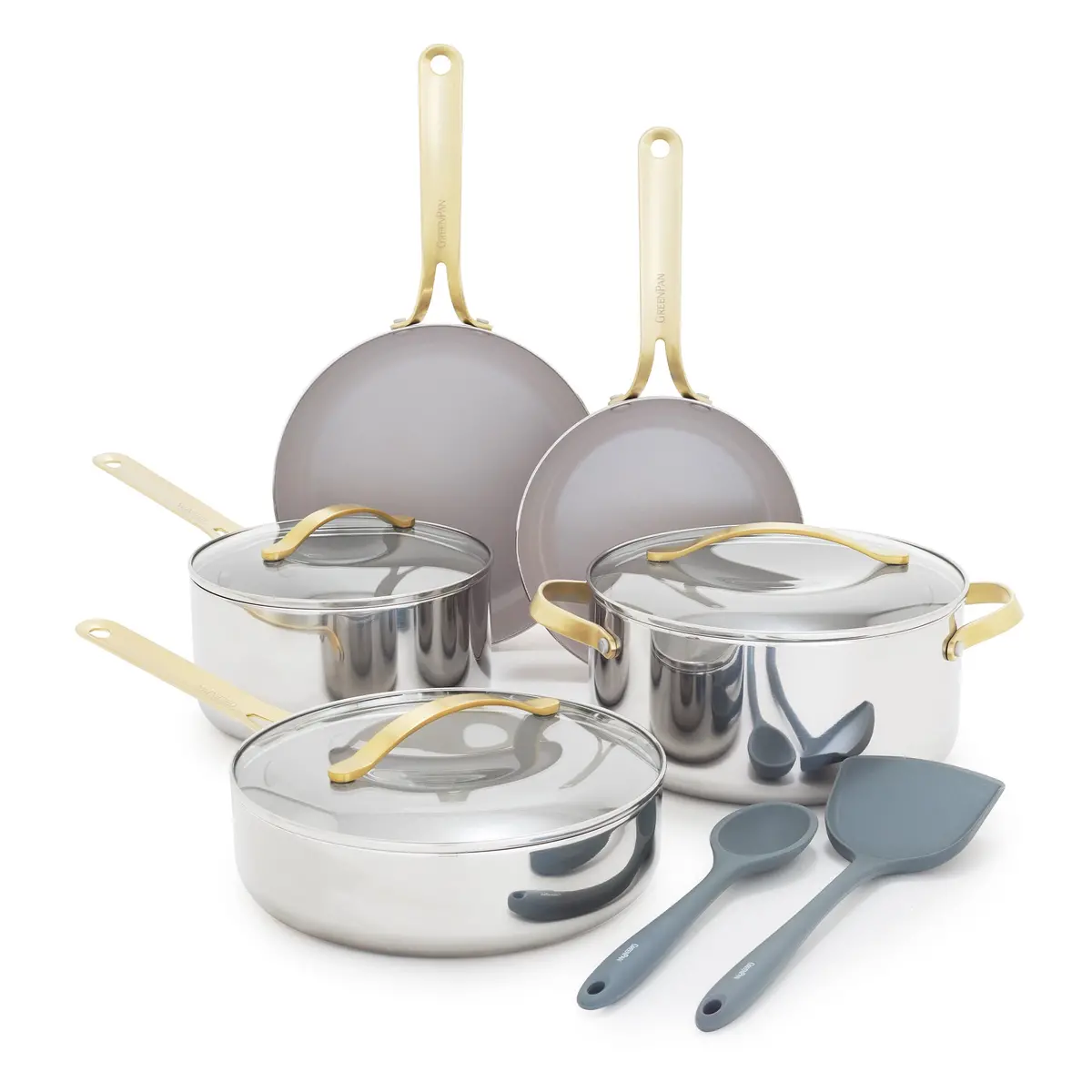 Nova Gallery Stainless Steel 10-Piece Cookware Set 1