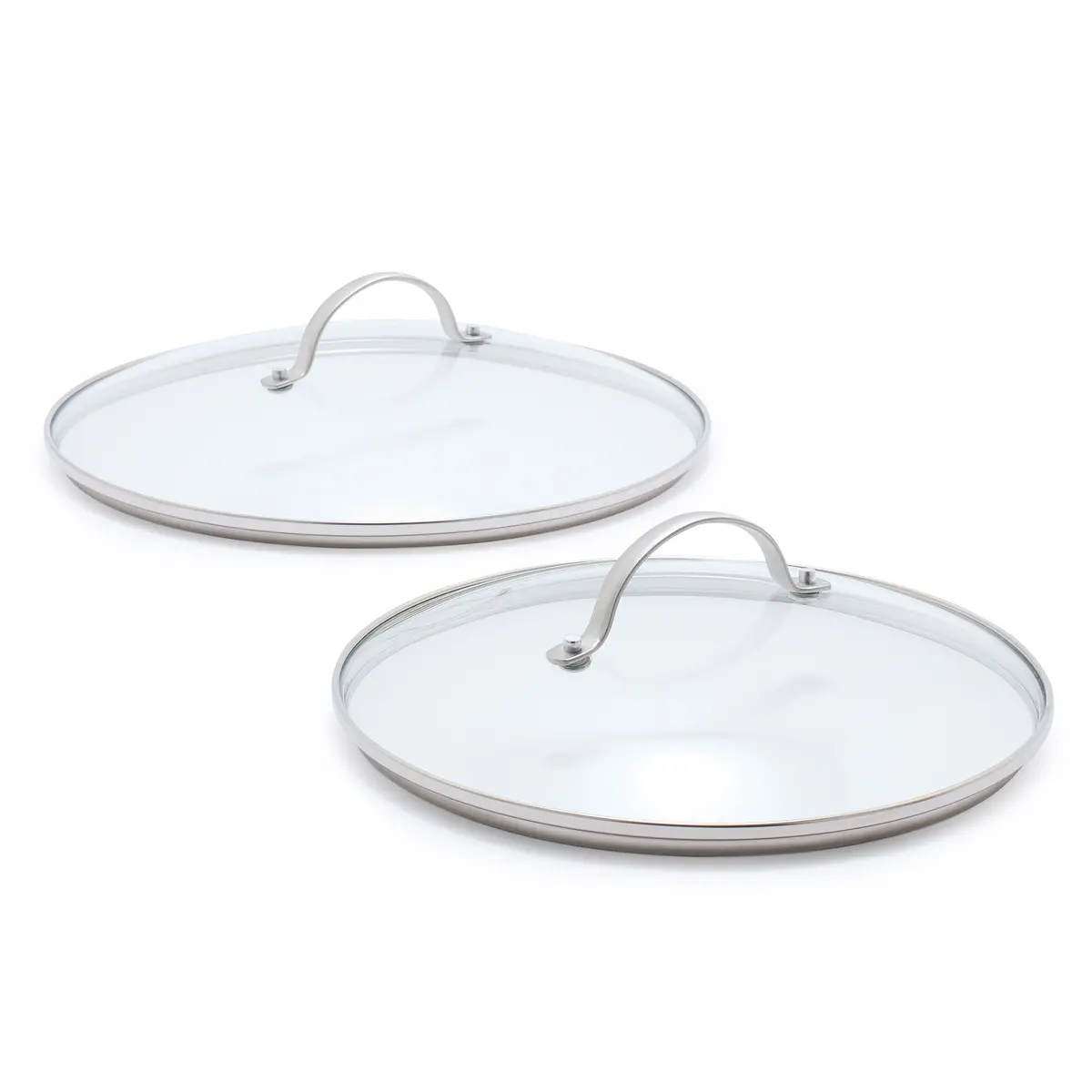 Greenpan Glass Lid Set - 10" & 12" 1