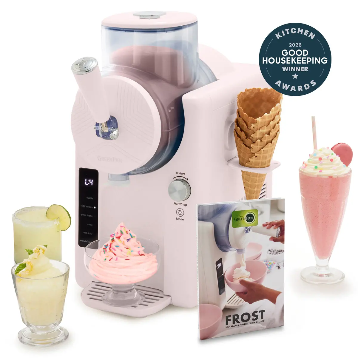 Frost 15-In-1 Ice Cream & Frozen Drink Maker | Cotton Candy 1