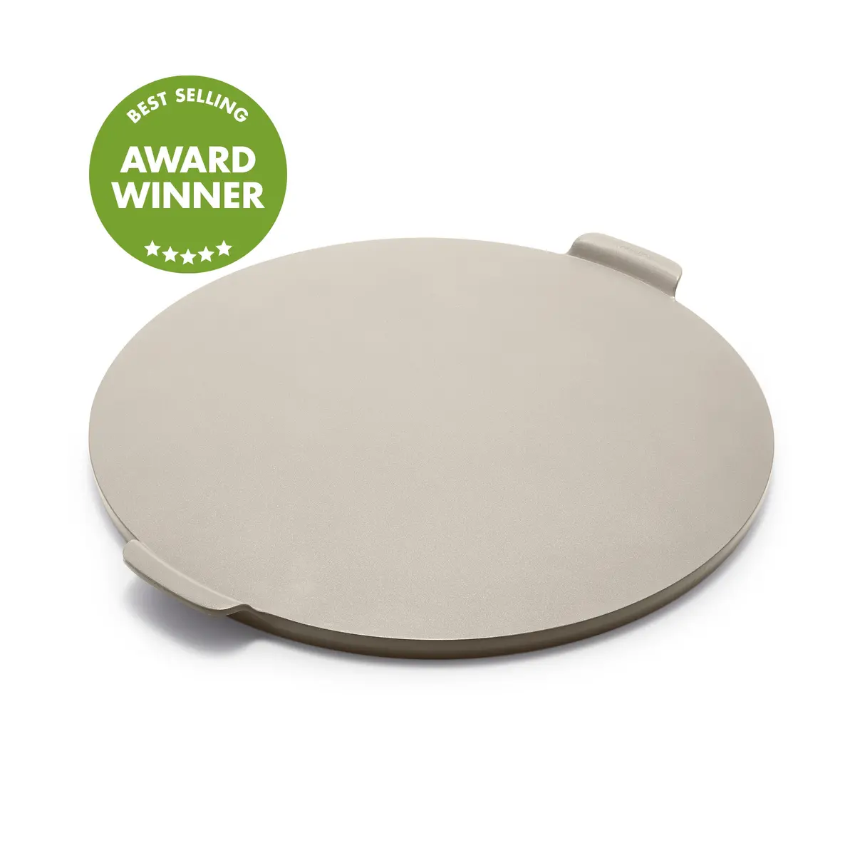 Premiere Ovenware 16.5" Round Pizza Baker | Taupe 1