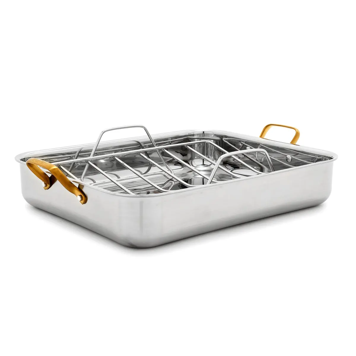 Reserve Stainless Steel 13" X 16" Roaster With Rack 1