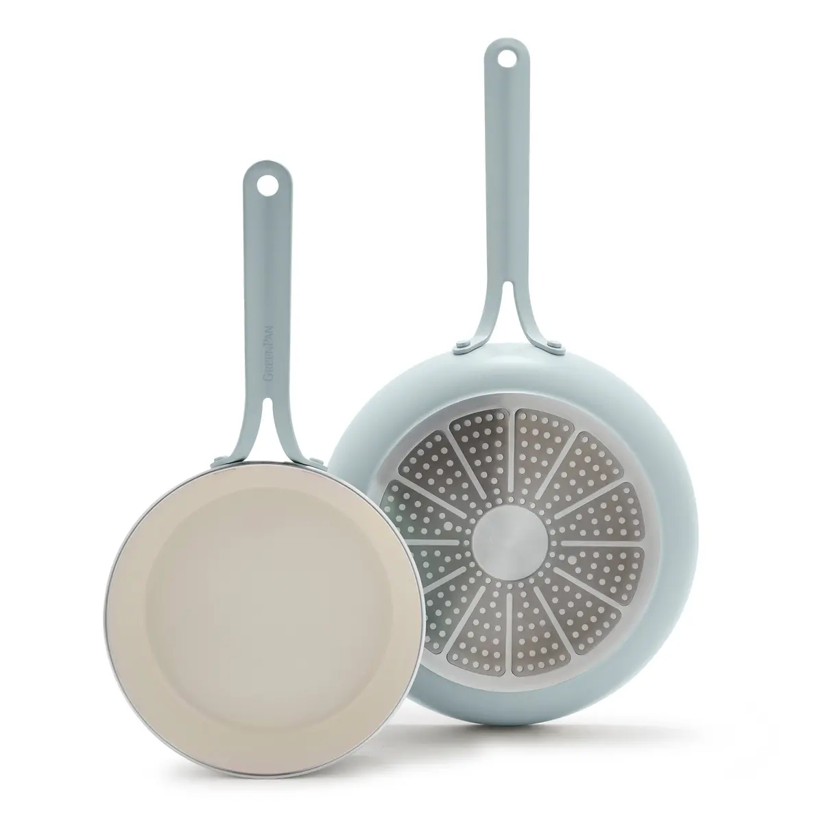 Nova Gallery Ceramic Nonstick 8" And 10" Frypan Set | Coastline 1