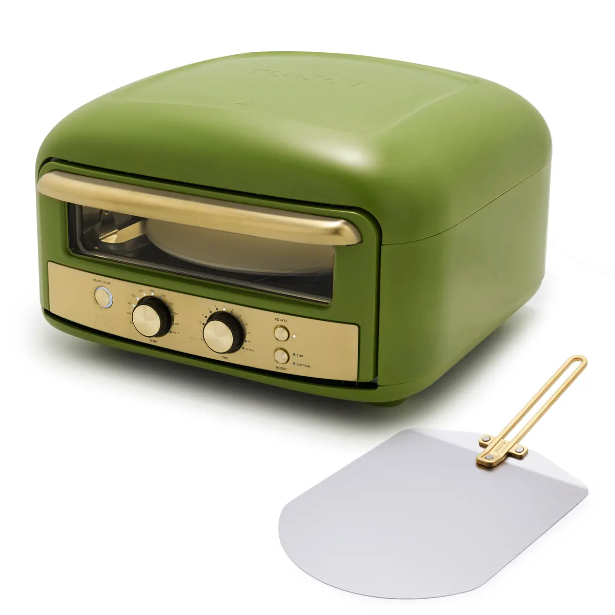 Stanley Tucci™ Indoor And Outdoor Pizza Oven | Tuscan Olive 1