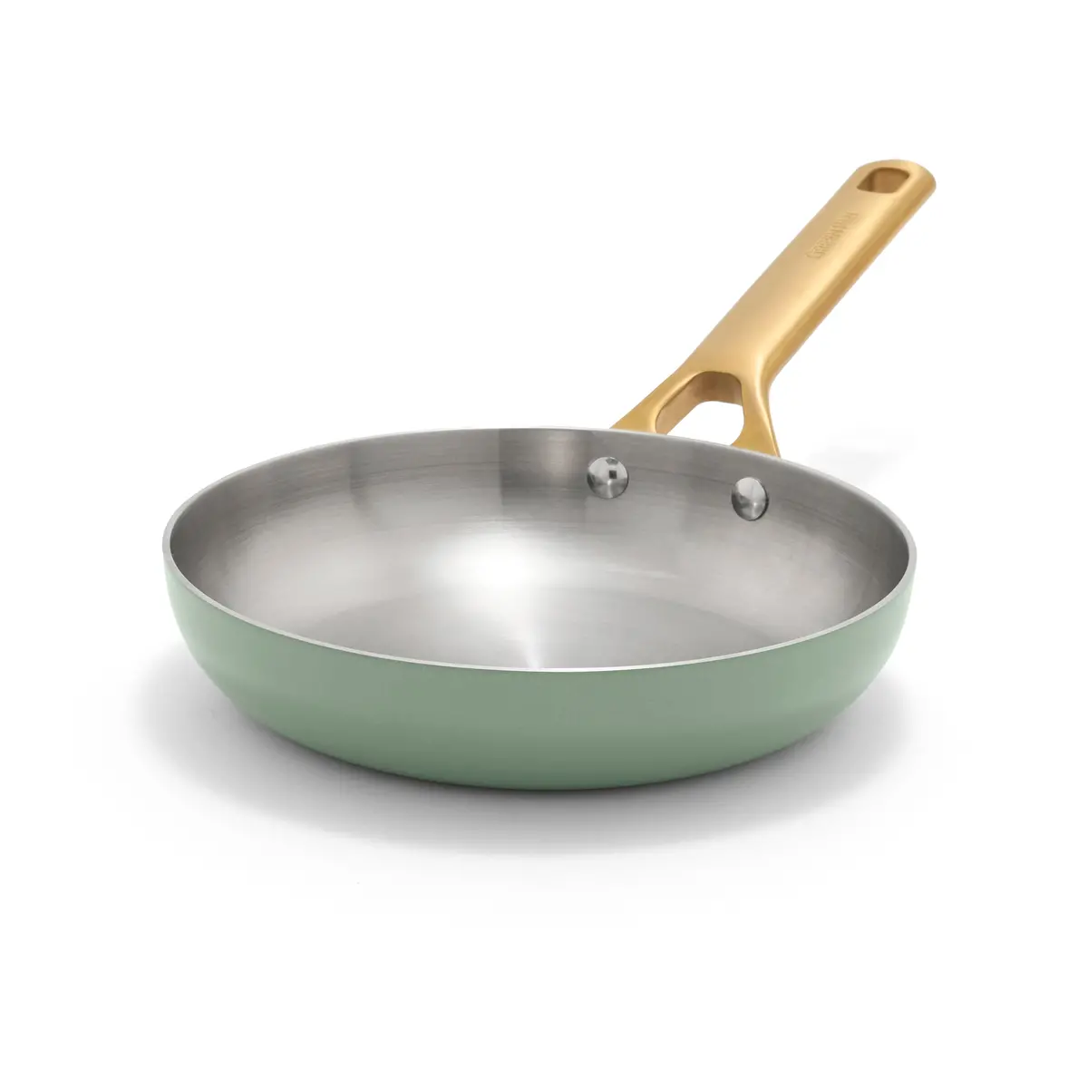 Reserve Pro Uncoated Stainless Steel 8" Frypan | Sage 1